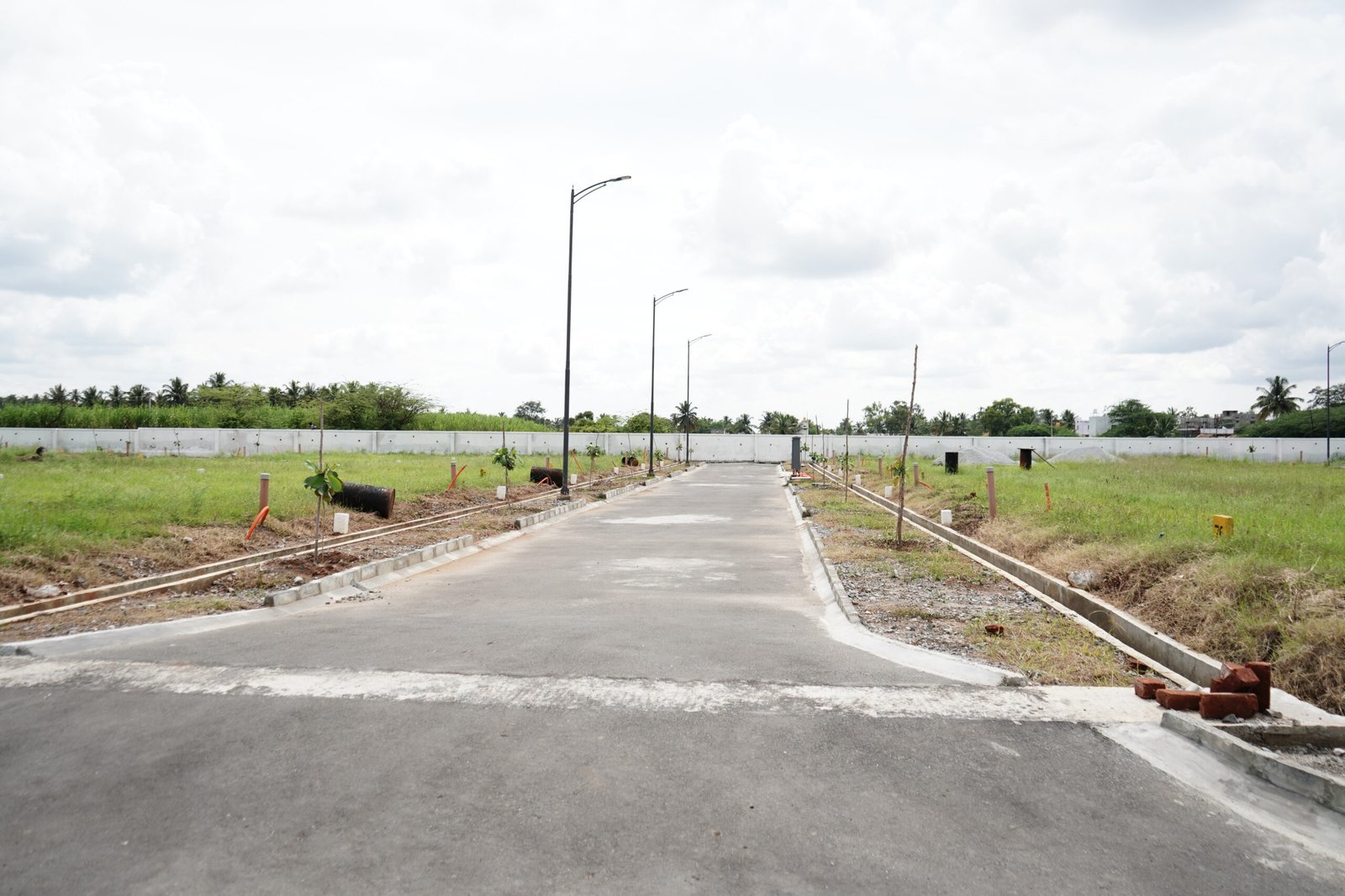 N K New Town development in Kollegala — site view 10