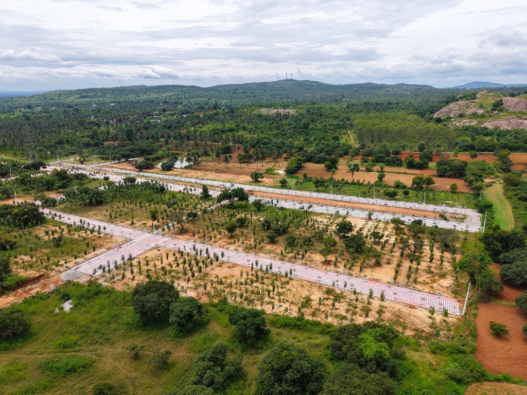 Aerial view of Ozone Farm in Ramanagaram — view 16