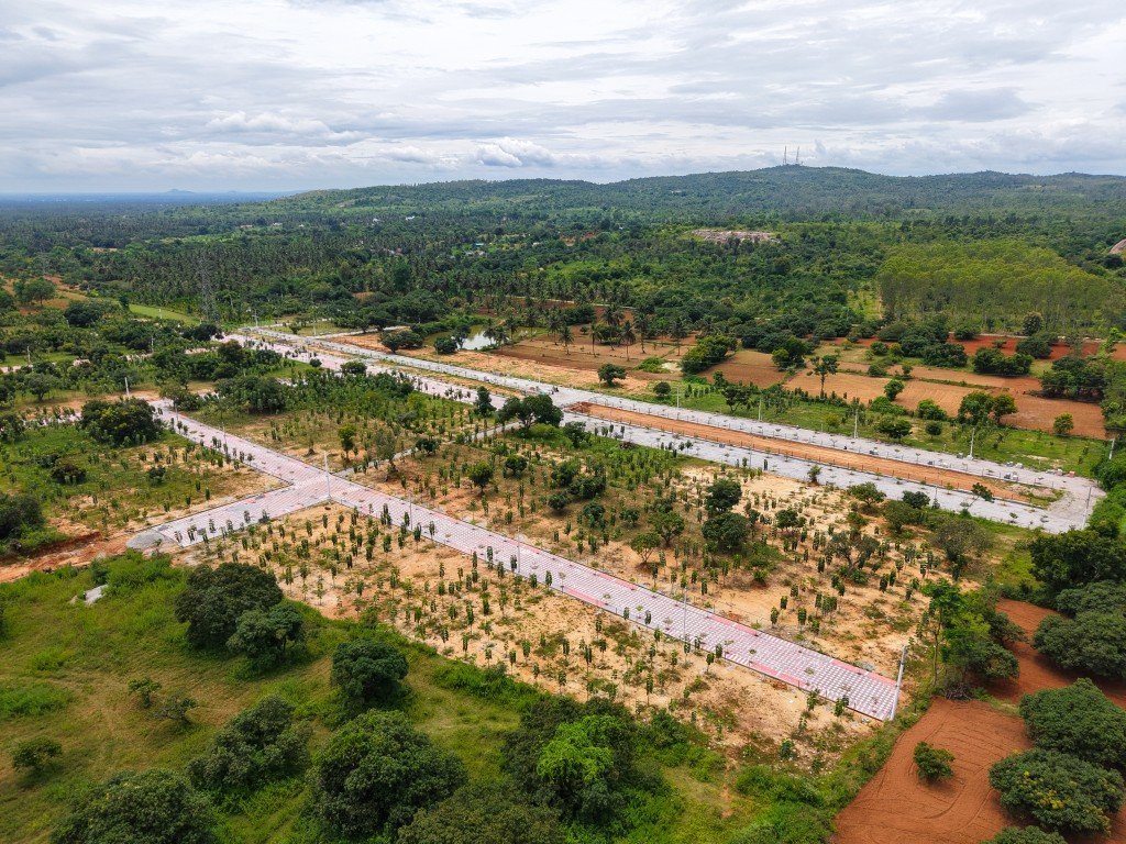 Aerial view of Ozone Farm in Ramanagaram — view 11