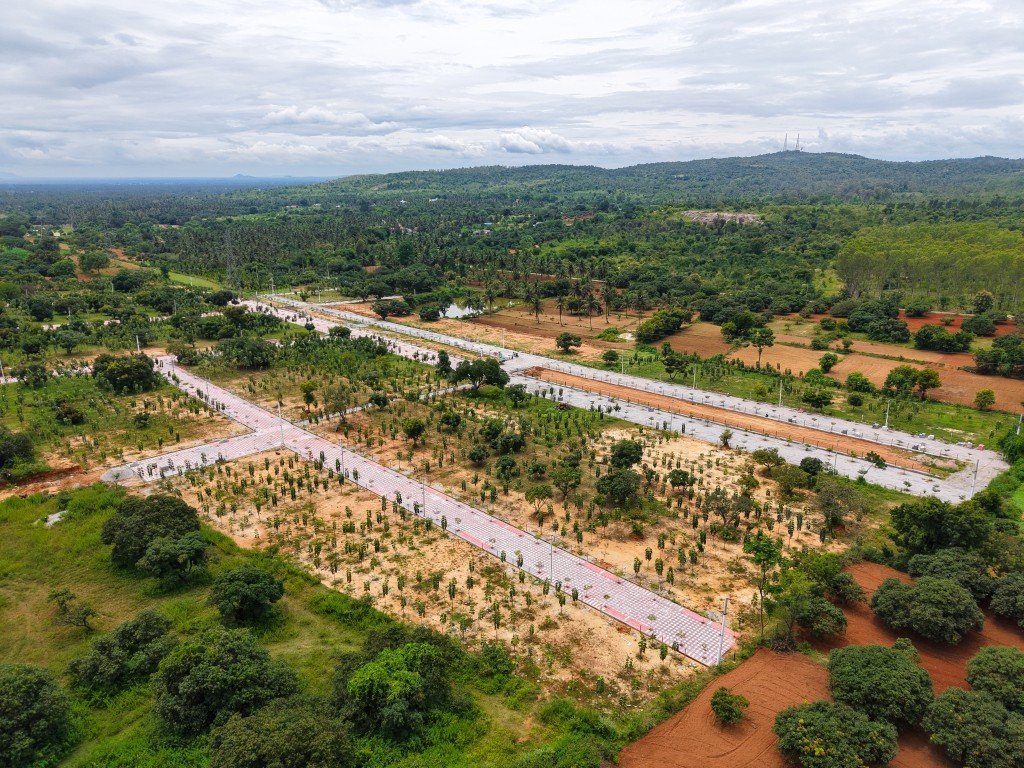 Aerial view of Ozone Farm in Ramanagaram — view 12