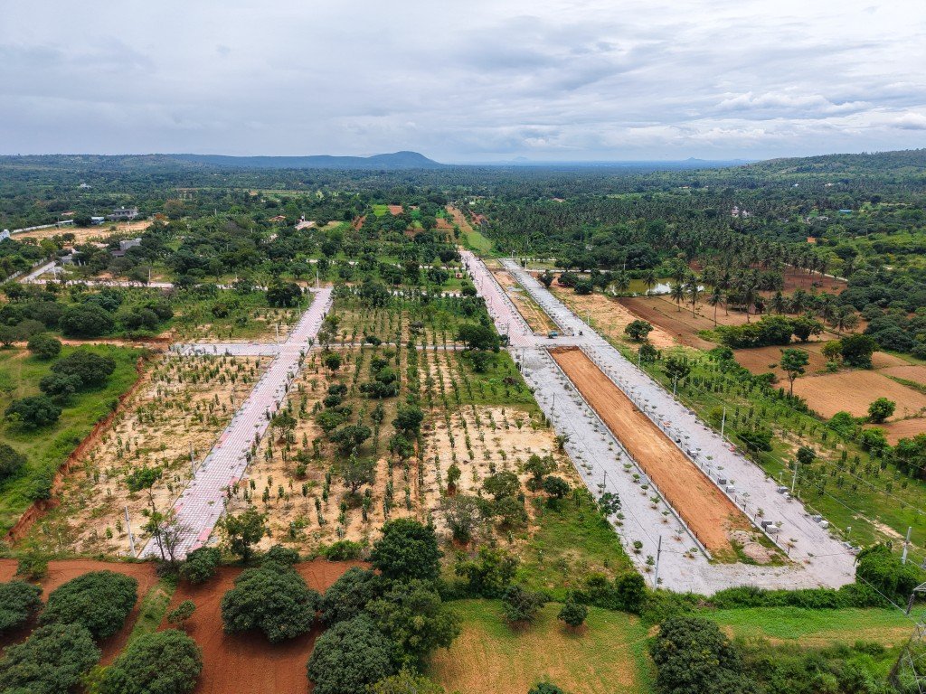 Aerial view of Ozone Farm in Ramanagaram — view 10