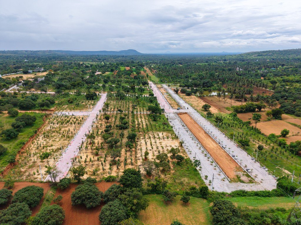 Aerial view of Ozone Farm in Ramanagaram — view 9