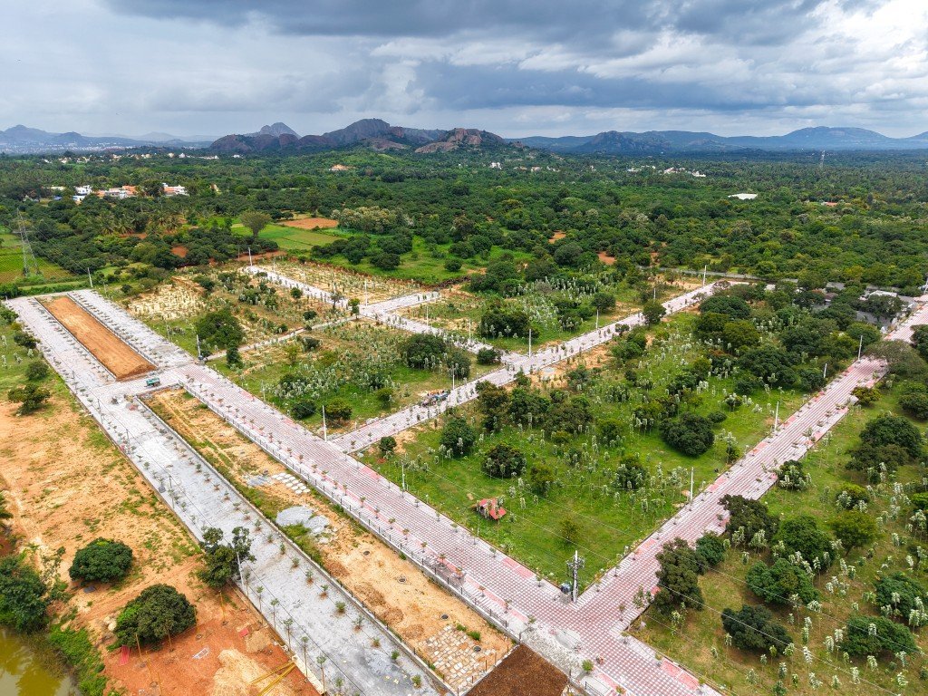Aerial view of Ozone Farm in Ramanagaram — view 4