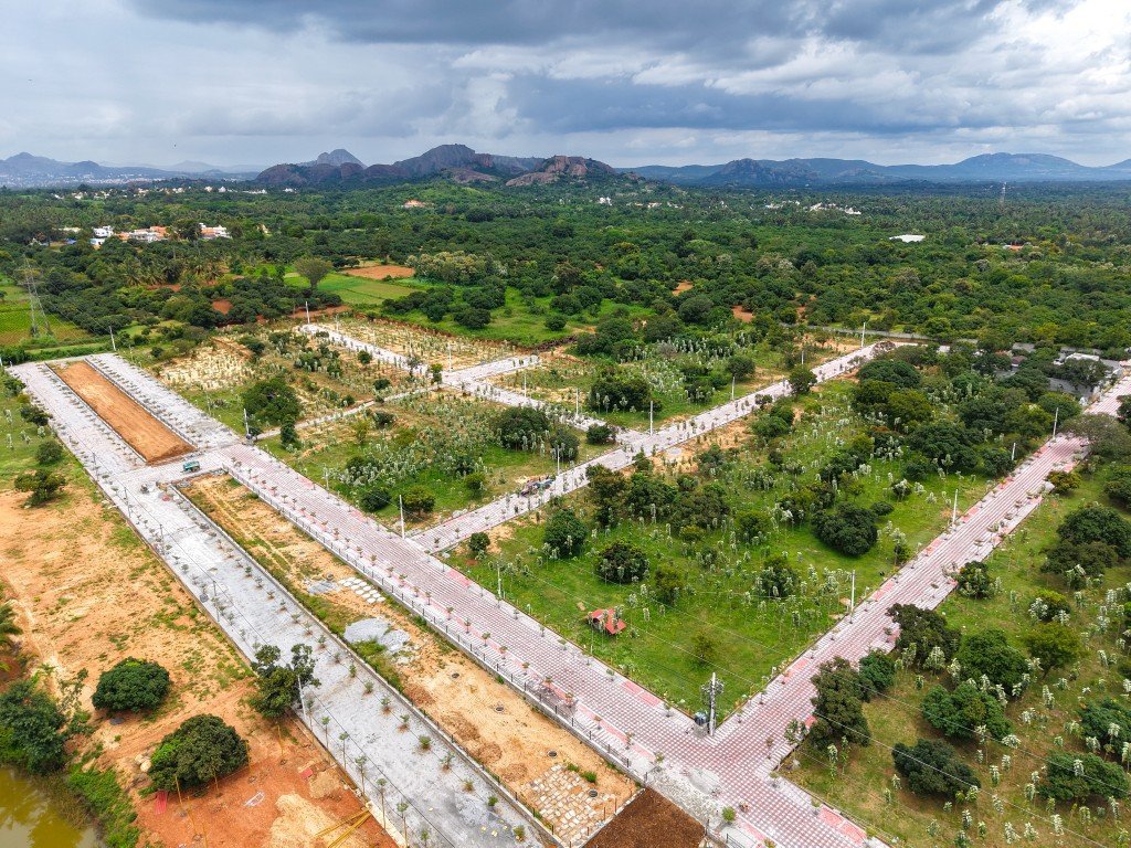 Aerial view of Ozone Farm in Ramanagaram — view 3
