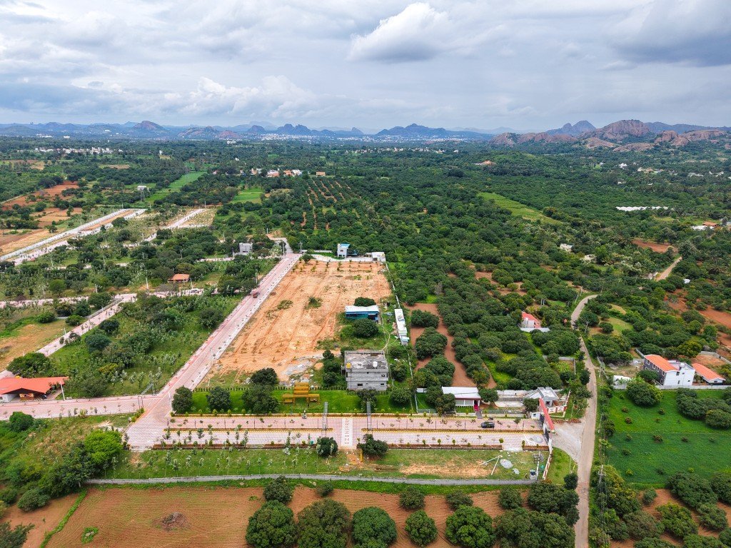 Aerial view of Ozone Farm in Ramanagaram — view 2